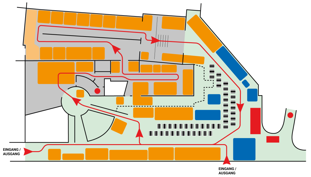 Leistungsschau Messeplan